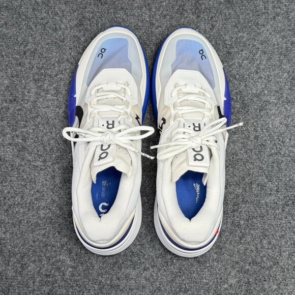 On Running THE ROGER Pro 2 Tennis Shoe Men 12.5 White Indigo Athletic Pickleball main image 10